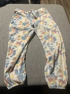 Girls Lily Bleu Tie-dye Drawstring Sweat Pants: Very Soft Size 7/8 - Picture 1 of 7
