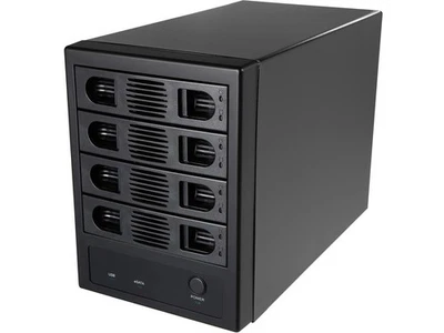 SYBA SY-ENC50104 4 Bay 3.5" SATA III HDD NON-RAID Enclosure – Supports USB 3.0 & - Image 1 of 4