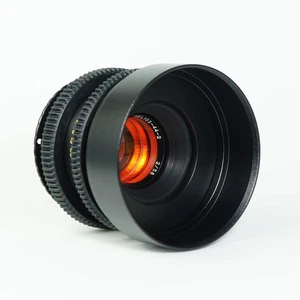 Helios 44-2 2/58🟠AMBER ANAMORPHIC FLARE&OVAL BOKEH🟠CinemodLens Canon EF mount - Picture 1 of 10