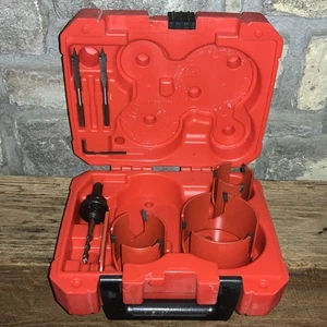 Milwaukee 49-56-9280 Heavy Duty Carbide Big Hawg Hole Cutter 7pc Great Price - Picture 1 of 18