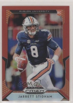 2019 Panini Prizm Draft Draft Picks Red Prizm Jarrett Stidham #119 Rookie RC - Image 1 of 2