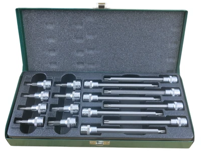 TRAX 16Pc 3/8" Drive Torx Star Socket Bit Set ARX-130016T Chrome Vanadium - image 1 of 4