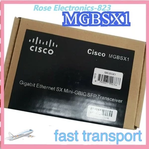 Cisco MGBSX1 Gigabit Ethernet 1000 SX Mini-GBIC SFP 850nm 1000m Fast Ship New  - Picture 1 of 5