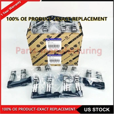 16PCS 2003-2015 FOR DODGE RAM Hydraulic Lifters And Yoke OEM 5038784AD New Foto 1 de 4