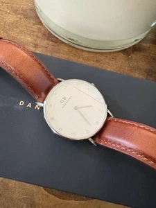 DANIEL WELLINGTONClassy St Mawes Silver 34mm Watch - Picture 1 of 8