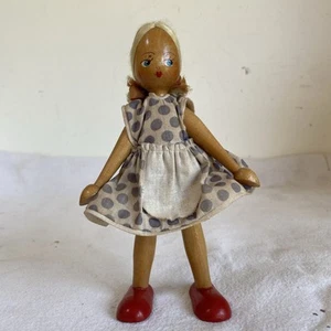 Vintage Wooden Doll - Picture 1 of 6