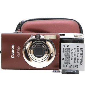 Canon Digital IXUS 80 IS 8.0MP Digital Camera Brown Tested Full Kit - Fast Post - Picture 1 of 16