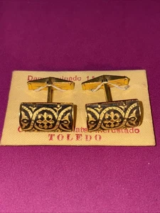 Vintage Toledo Damaszener Manschettenknöpfe - Bild 1 von 4