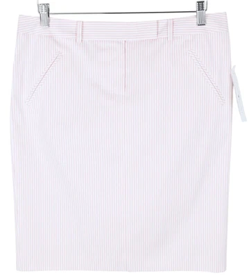 TOMMY HILFIGER St Lucia Skirt Women's (UK) 10 Lined Pinstriped Pockets Zip Fly - Image 1 of 4