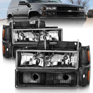 ANZO Crystal Headlight - Fits 1999 Chevrolet C2500 Suburban - Picture 1 of 5