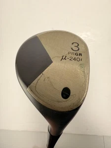 PRGR μ-240i 3-Hybrid Pear-Shaped Golf Club JDM Japanese Graphite Shaft Pro - Picture 1 of 6