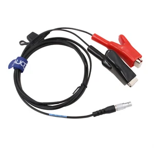 12V Power Cable 5 Pin Clips for Leica TPS1200 2003 TS10 TCRP1203 Total Station - Picture 1 of 4
