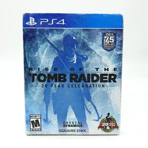 Rise of the Tomb Raider: 20 Year Celebration (PlayStation 4, 2016) Art book Ed. - Picture 1 of 39
