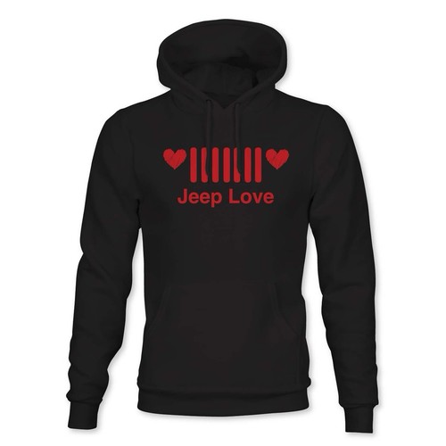 Adventure Awaits: la felpa con cappuccio perfetta per gli amanti della jeep questo San Valentino grande
