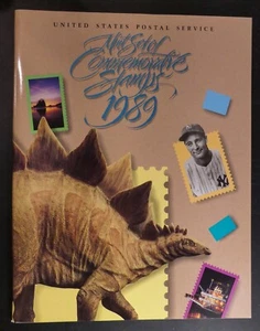 *Kengo* 1989 USA Commemorative Stamp Collection annual Book with all mint Stamps - Bild 1 von 2