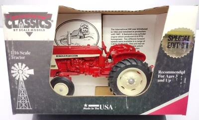 ScaleModels IH 606 Utility Tractor made USA 1994 Dealer Ed  1/16 IH-FG-ZSM803-BD - Image 1 of 4