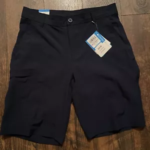 Pantalones Cortos Para Hombre Columbia PFG Pesca Omni Tono UPF 50 Azul Marino 30W 10L NUEVO - Imagen 1 de 10