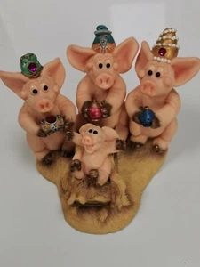 Piggin Wise Guys 14058 By David Corbridge 2001 Limited Edition 3999 of 3999 - Picture 1 of 12