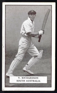 GALLAHER - FAMOUS CRICKETERS - #98 V RICHARDSON, SOUTH AUSTRALIA - Picture 1 of 2