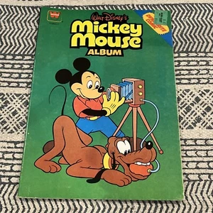 Disney’s Dynabrite Mickey Mouse Album Comic Whitman 1961 - Picture 1 of 3