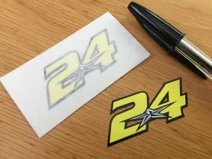 Toni Elias Race Número 24 (par muy pequeño) - VENDEDOR DEL REINO UNIDO - Imagen 1 de 1
