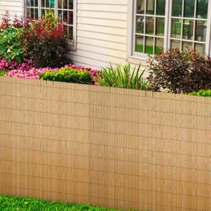 Schilfzaun Sichtschutz 1-6m Länge Balkonsichtschutz Gartensichtschutz aus Schilf - Bild 1 von 35