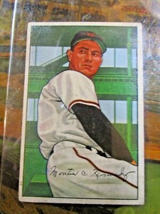 1952 Bowman #213 Monte Kennedy Giants