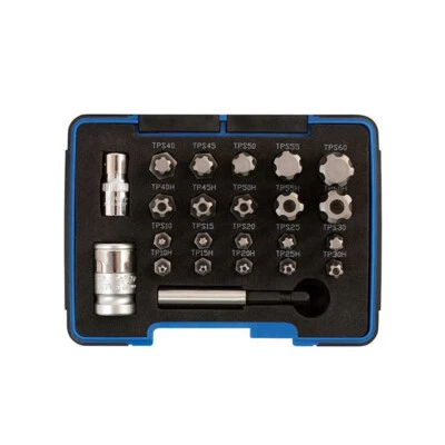 5031 Screwdriver Bit Set 23 Pieces Torx Plus TP10-TP60 TP10H-TP60H By Laser - Image 1 of 4