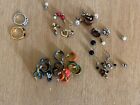 Costume Jewelry Earrings Lot, Rings, Matching - Nice Collection Women On Ear