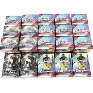 SET (20) Topps 2021 MLS Chrom & Major League Fußball Blaster Boxen - NEU/VERSIEGELT - Bild 1 von 11