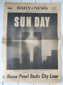 New York Daily News May 4 1978 WTC World Trade Center Front Page Sun Day NYC - Picture 1 of 3