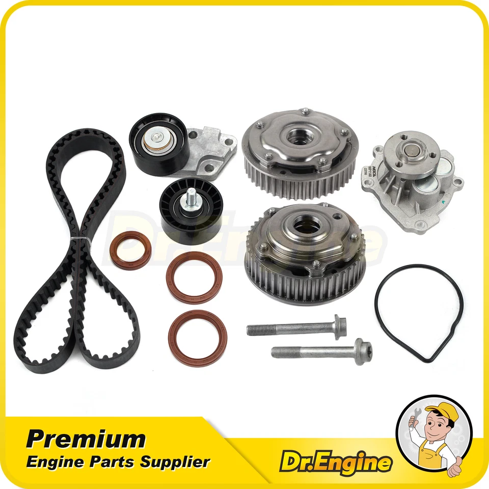 Kit de correa de distribución bomba de agua piñón VVT para Chevrolet Aveo México 2009 1,6 L Foto 1 de 4
