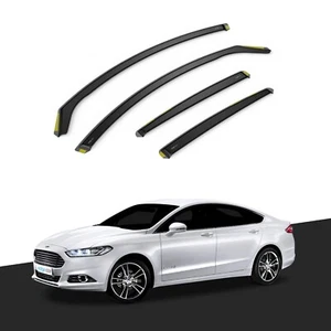 Ford Mondeo MK5 2015-2022 5 Door Hatchback/Saloon Wind Deflectors 4pc Tinted - Picture 1 of 10