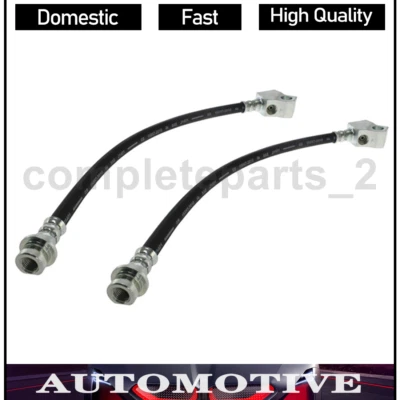 Brake Hydraulic Hose Fits 1975-1978 Ford Granada Centric Parts 2pcs - Image 1 of 3