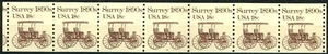 Surrey 1890s Transportation Coil MNH PNC7 Plate 5 Scott's 1907 - Picture 1 of 2