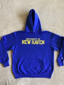 University of New Haven Chargers Champion Men's Hoodie Sweatshirt Large - Picture 1 of 10