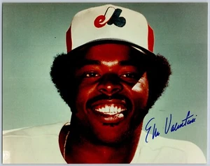 Ellis Valentine Hand Signed 8 x 10 Photo - Montreal Expos - Picture 1 of 2