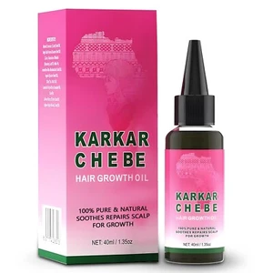 Karkar Chebe Powder Oil , Hair Growth oil , rapid hair growth oil , natural hair - Picture 1 of 7