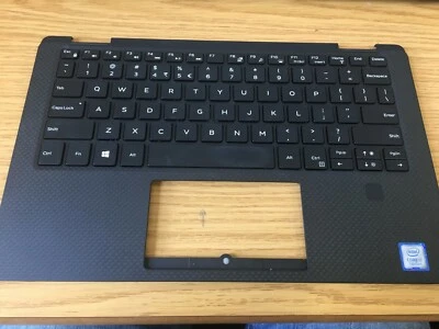 Dell XPS 13 9365 Palmrest US ENGLISH Keyboard 89GD9 089GD9  0K0P6H (A32) - Image 1 of 2
