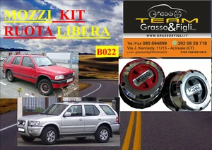 Kit Mozzi Ruota Libera For OPEL FRONTERA  King off Road Pezzi 2 CAVE 17 - Foto 1 di 4