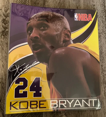 INNOVATIVE DESIGNS KOBE BRYANT 2014 1" 3 RING SCHOOL BINDER Cover