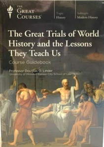 The Great Courses - The Great Trials of World History - 4 DVDs + GuideBook - NEW - Picture 1 of 3