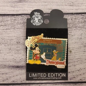 Disney DLR Greetings From Disneyland Grand Californian Mickey Pluto LE 1000 Pin - Picture 1 of 1