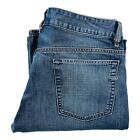 Diesel Rabox Blue Button Fly Wide Leg Straight Cotton Jeans Mens Size 34X33