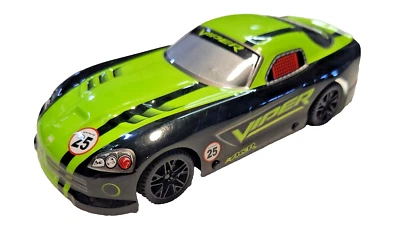 Urban Ridez Mini RC Dodge Viper ACR SRT #25 Black Lime Green Car 1/24TH Scale - Image 1 of 4