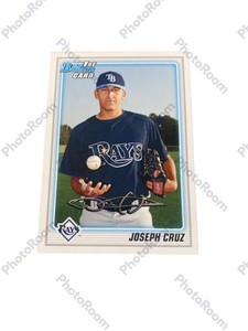 2010 Bowman Prospects #BP15 Joseph Cruz P Tampa Bay Rays.
