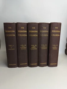 The International Cyclopaedia 1898 Volume 1-15 & International Yearbook Complete - Picture 1 of 6