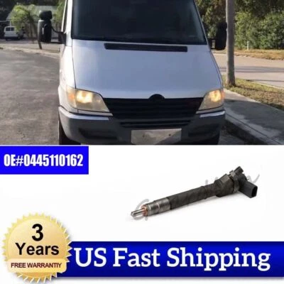 1PC 0445110162 Fuel Injector For Dodge Freightliner Sprinter 2500 3500 04 05 06 - Image 1 of 4