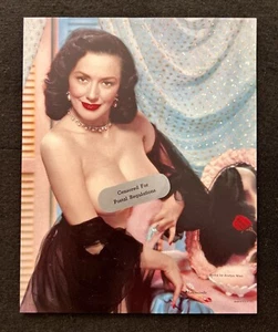 Vintage Original EVELYN WEST "Madamoiselle" Calendar Pin-up Print 1958 - Picture 1 of 2