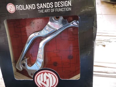Juego de palancas Roland Sands Design 0062-4015-CH incrustación Avenger Foto 1 de 4
